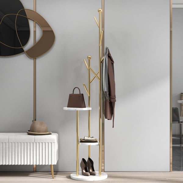Porte-manteau sur pied