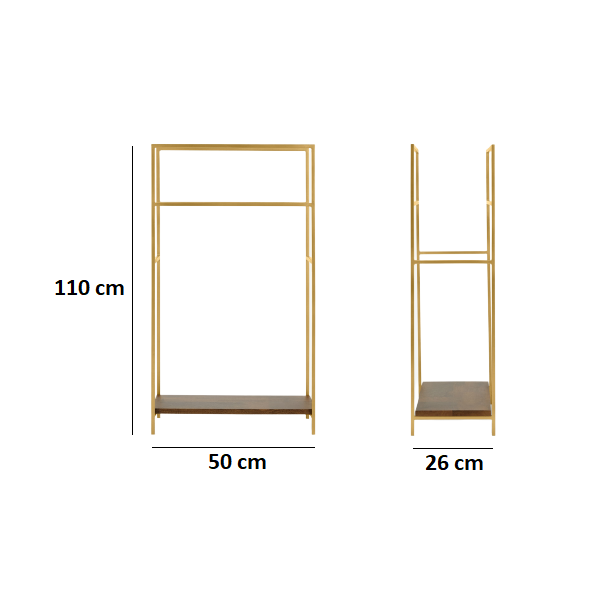 Porte serviette en fer Luma