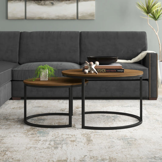 Tables basses gigognes en bois