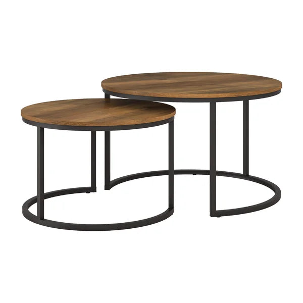 Tables basses gigognes en bois