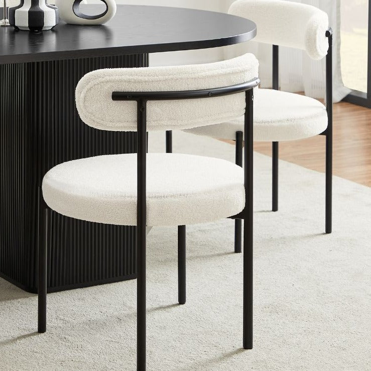 Chaise en bouclette