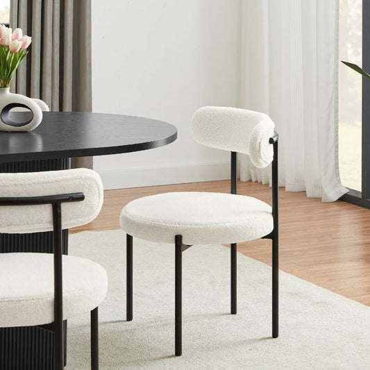 Chaise en bouclette