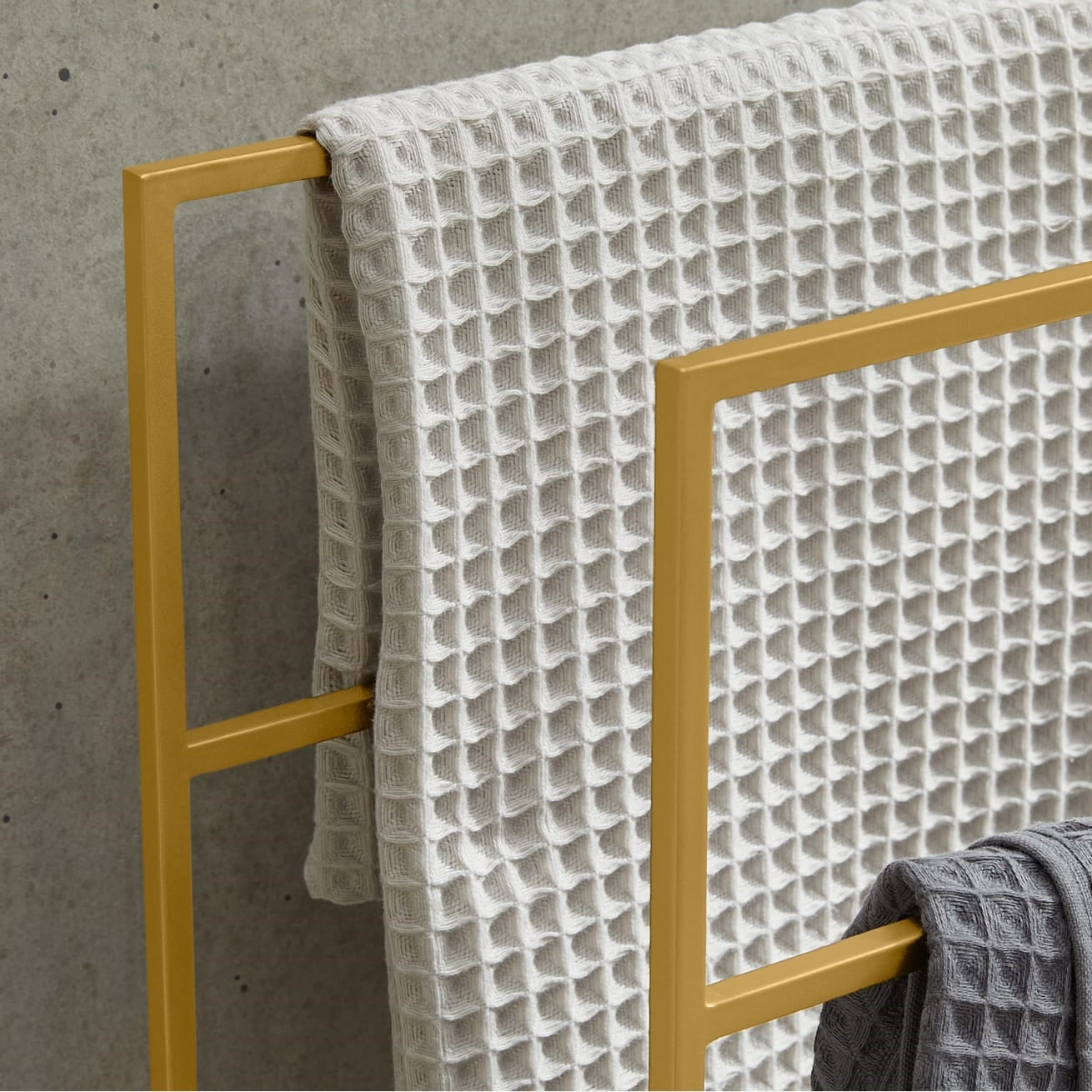 Porte serviette en fer Luma