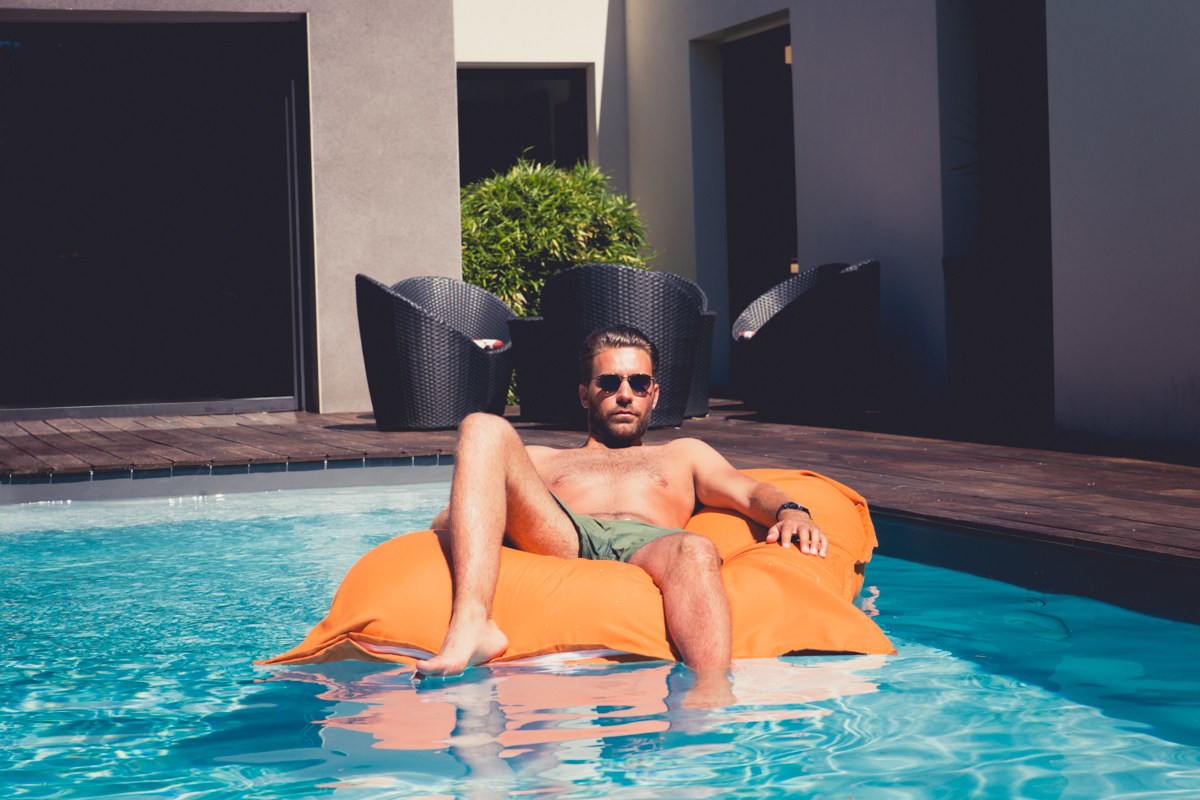 Coussin Géant piscine